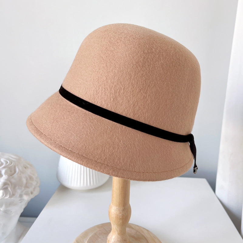 Ladies' Wool Felt Hats with Fine Bow Detail