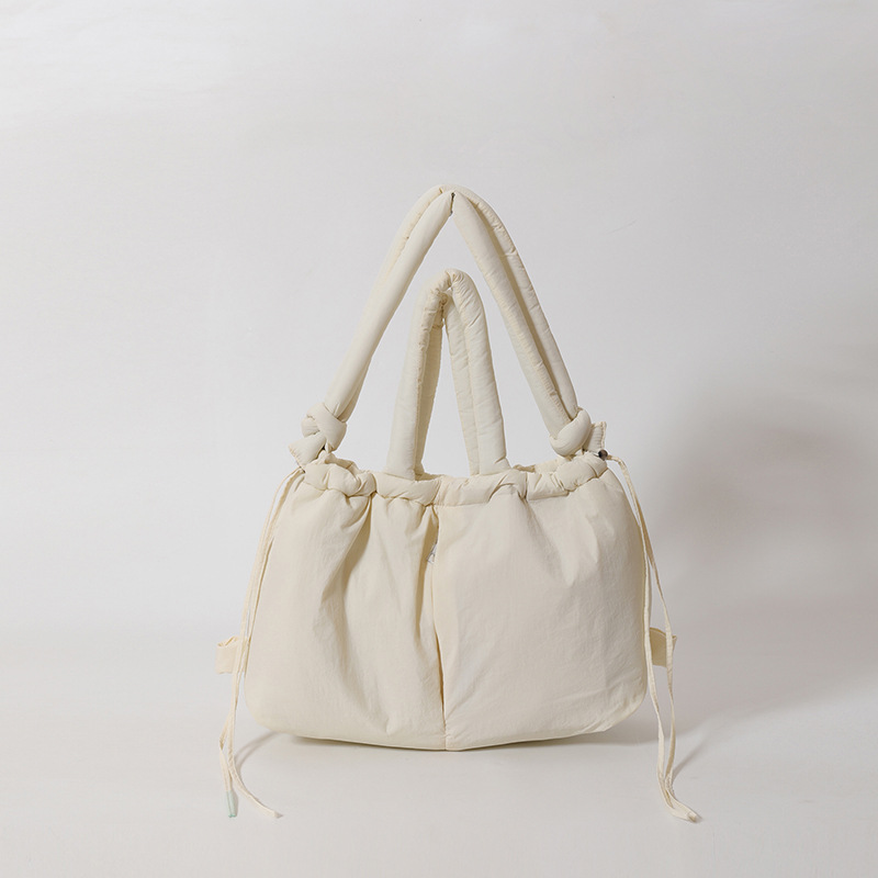 Down Cotton Shoulder Messenger Bag