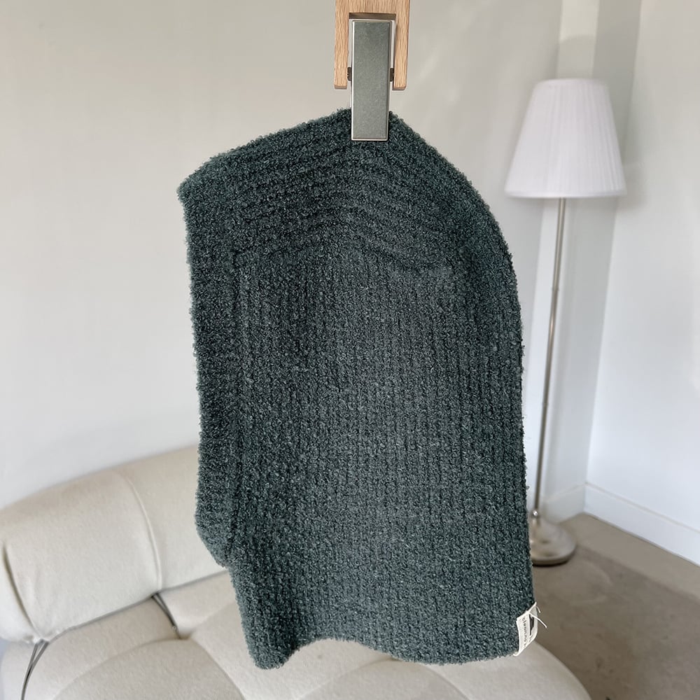 Warm Knitted Wool Hat - Simple and Comfortable Design