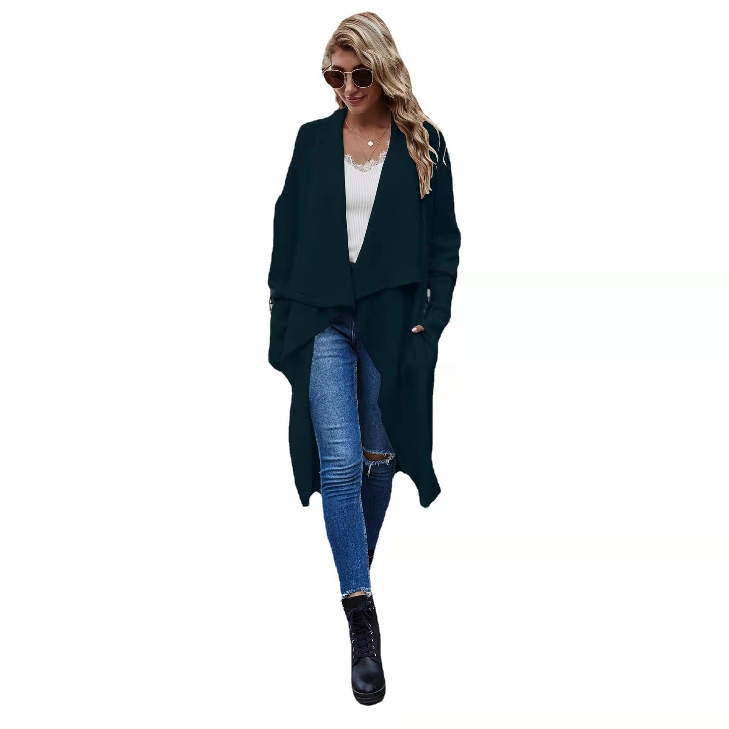 Simple Wool Coat for Fashionable Ladies