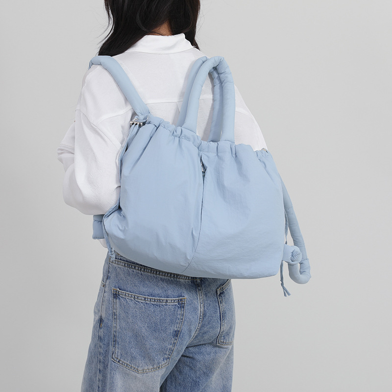 Down Cotton Shoulder Messenger Bag