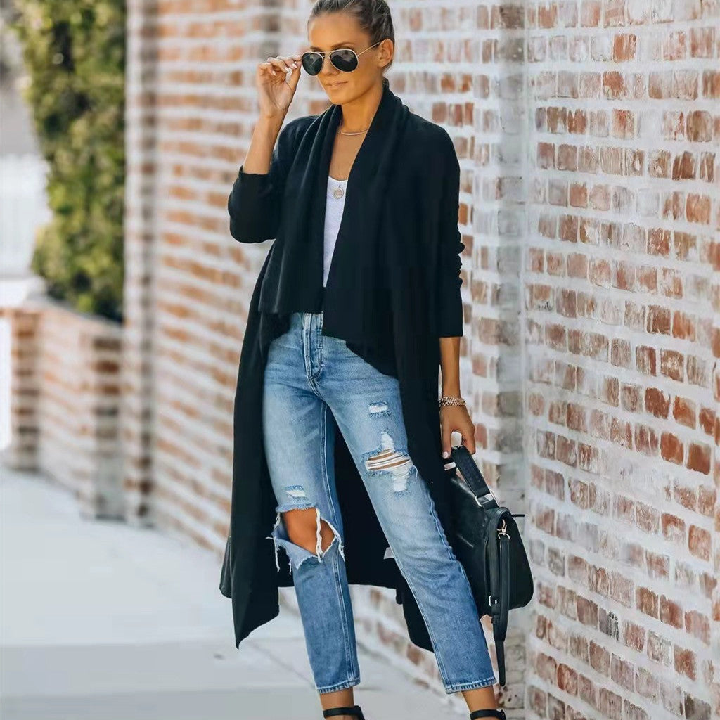 Simple Wool Coat for Fashionable Ladies
